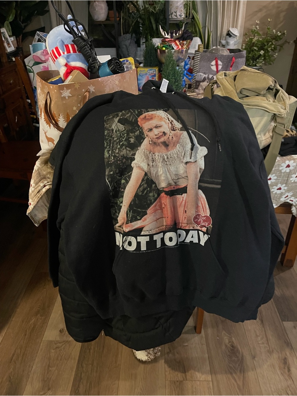I Love Lucy Not Today hoodie